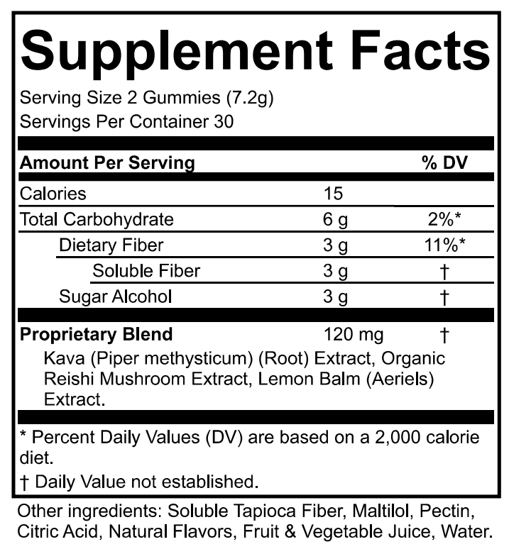 Nutritional facts